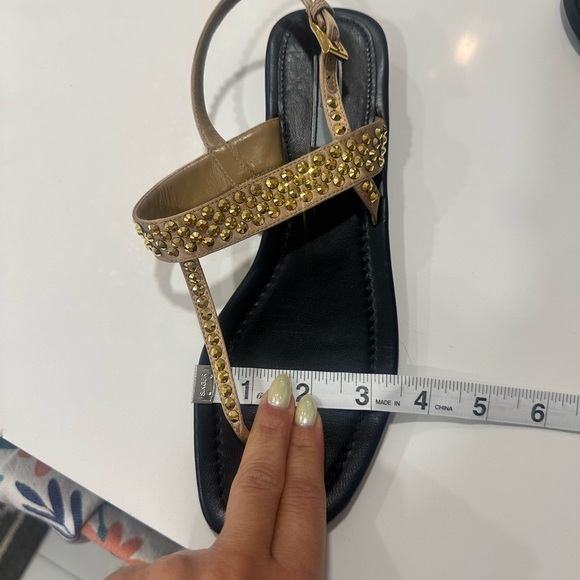 Prada gold sandals - Picture 5 of 5